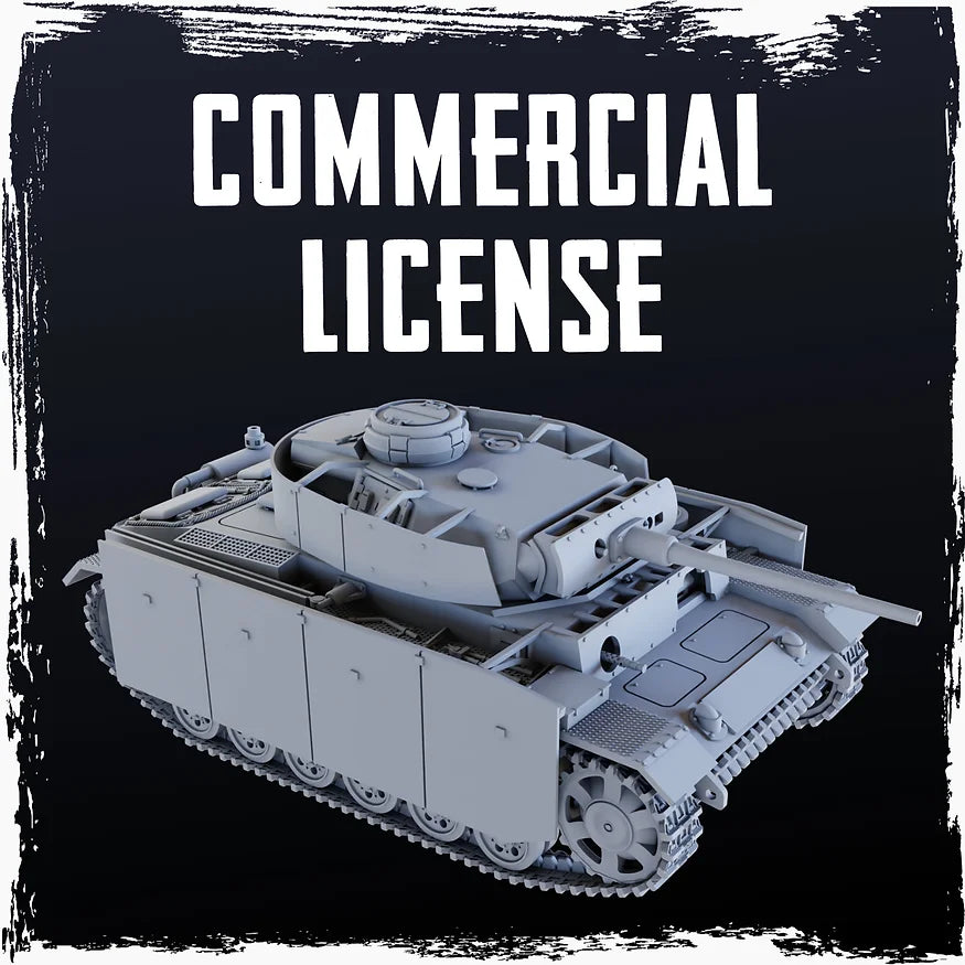 Commercial Print and Sell License - 1 Month