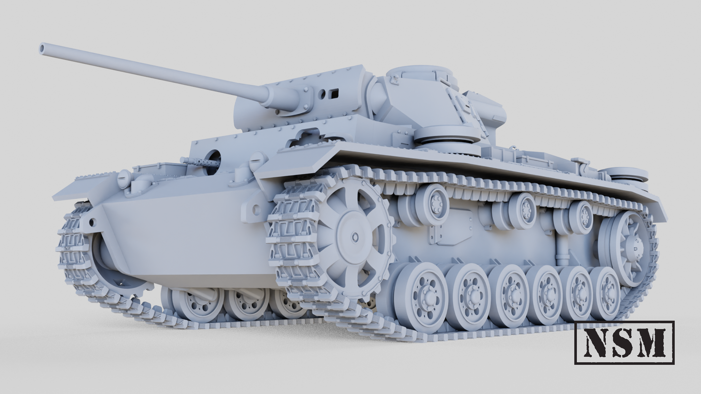 Panzer III Ausf L including DAK Option