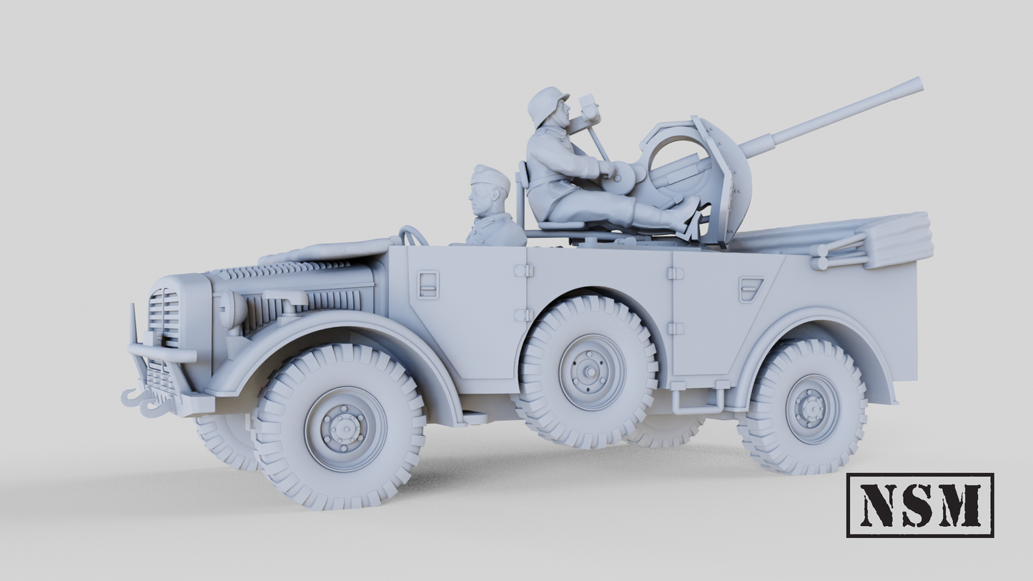 Horch Field Car with 2cm Flak 38