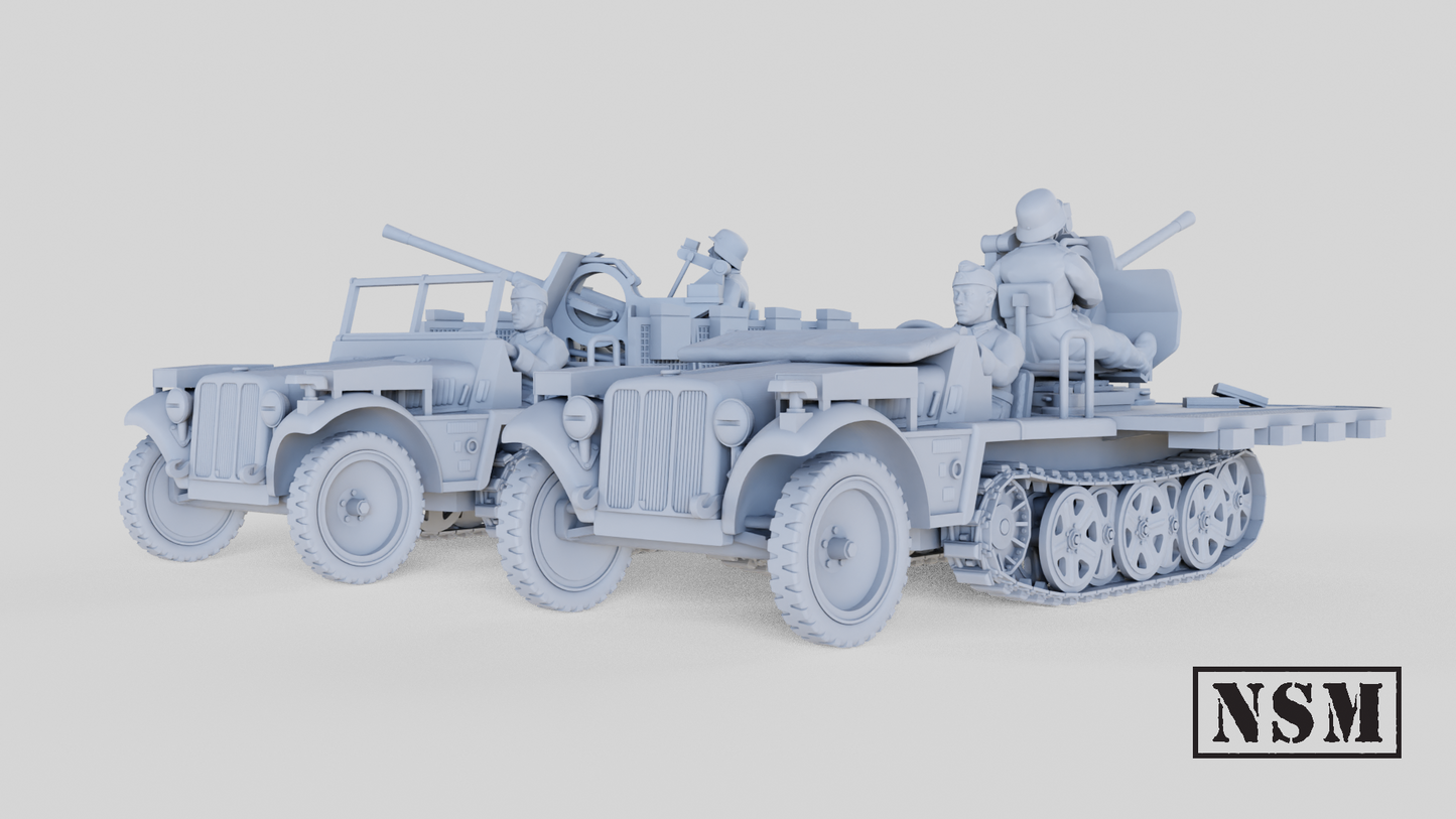 Demag Sdkfz 10-4 – With 2cm Flak 38