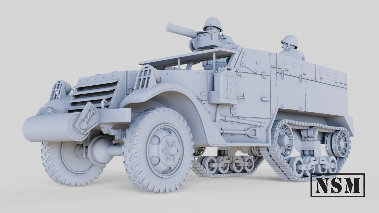 M4 Mortar Carrier – Early and Late Production Types