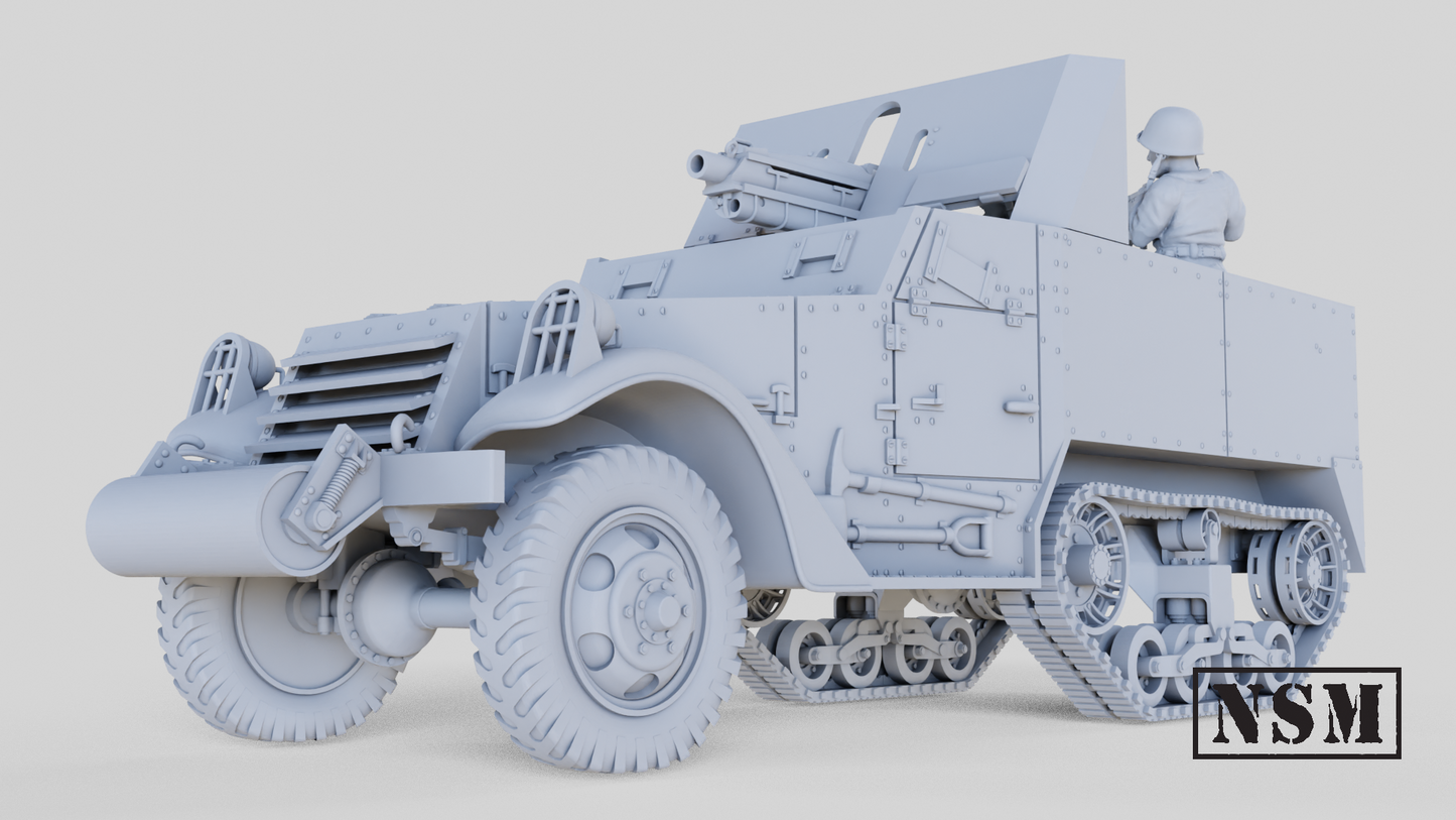T30 75mm Howitzer Halftrack