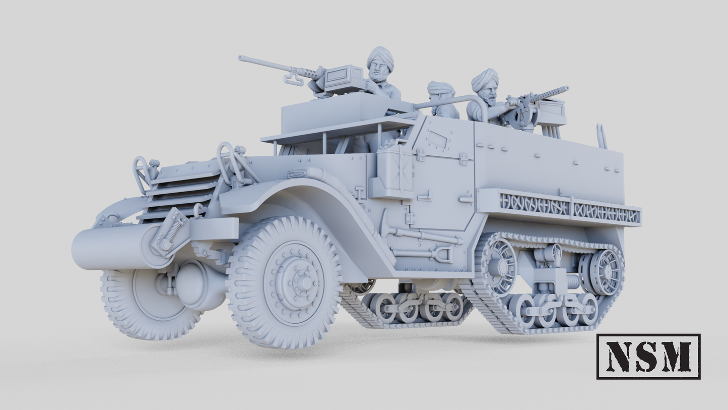 M5A1 Halftrack - British 8th Army with Optional Sikh Crew