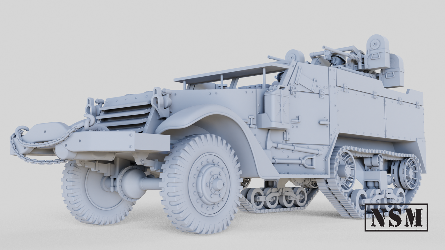 M16 Quad HMG Halftrack