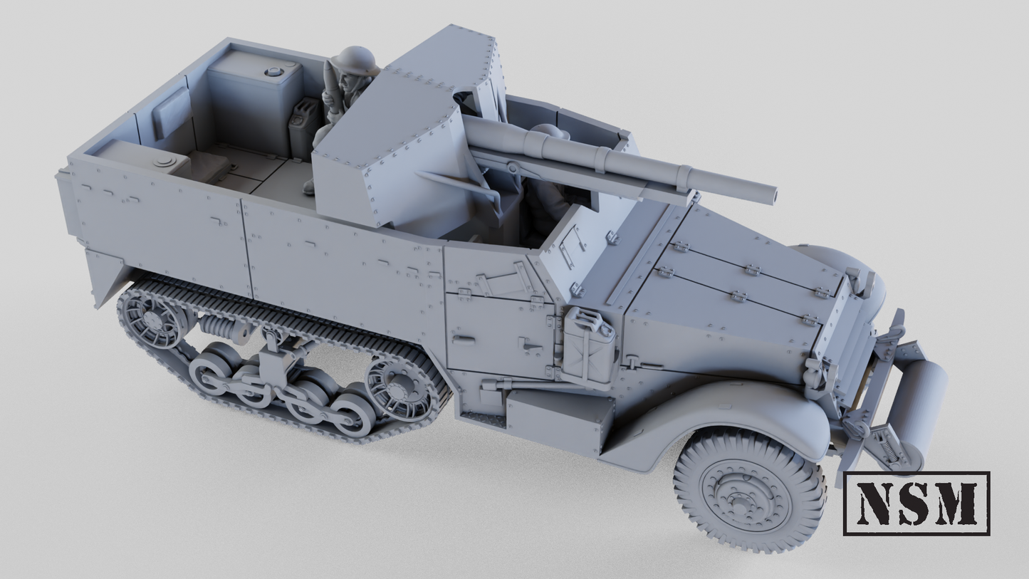 M3 75mm GMC Halftrack - British Army