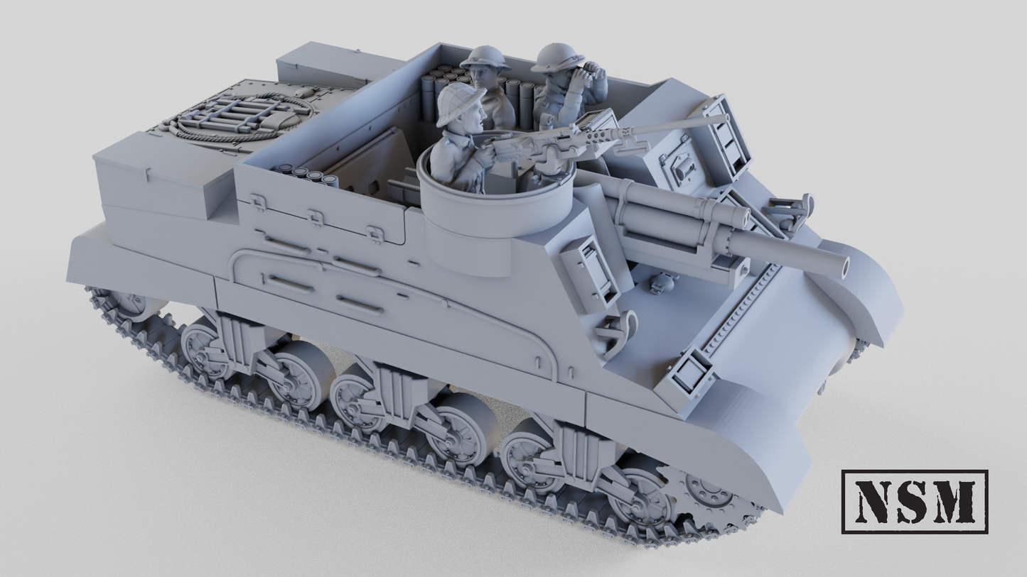 British Army M7 Priest - Late Production