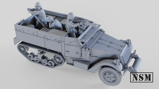 M4 Mortar Carrier – Early and Late Production Types