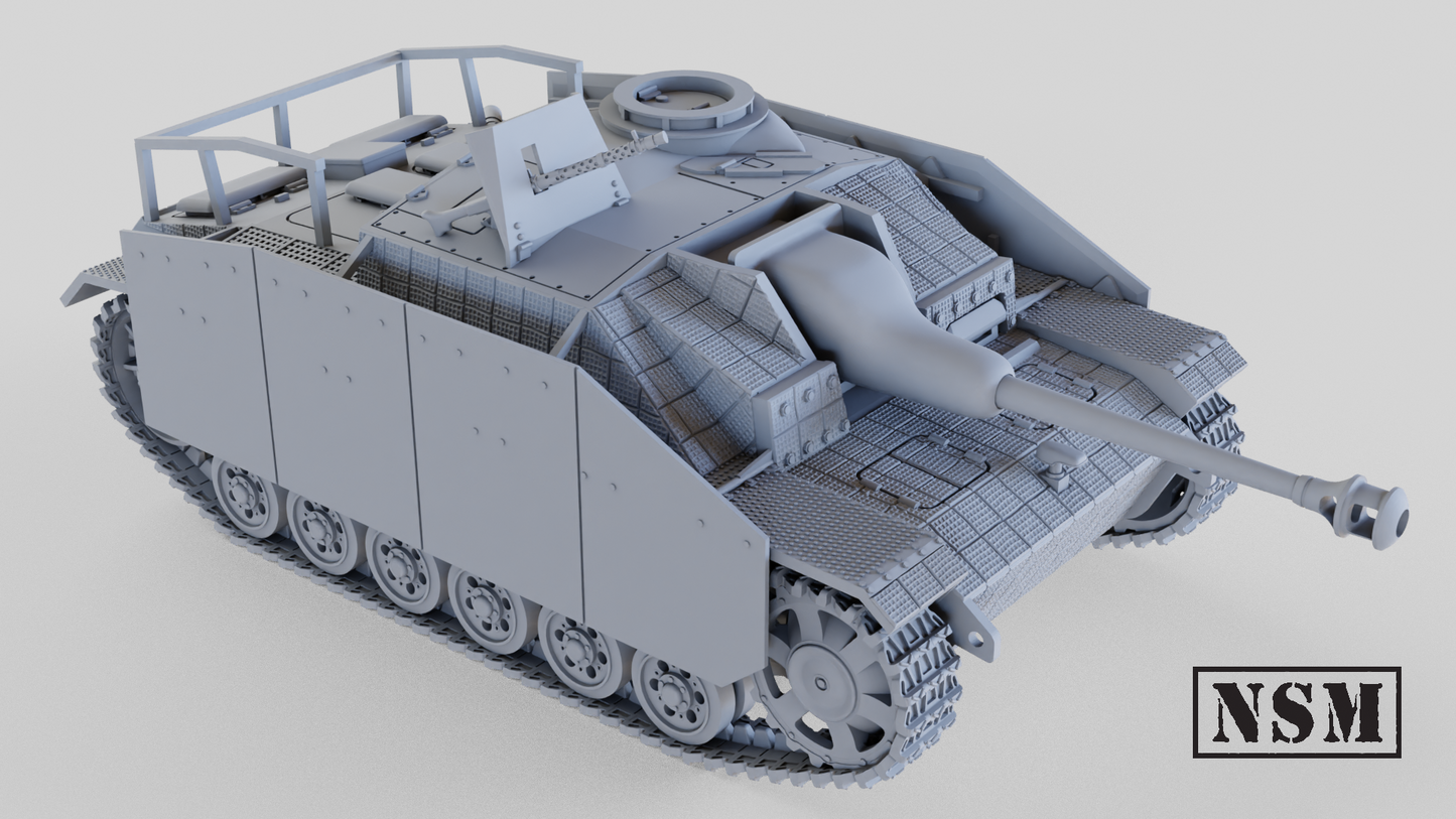 Stug III Ausf G - Waffle Pattern Zimmerit
