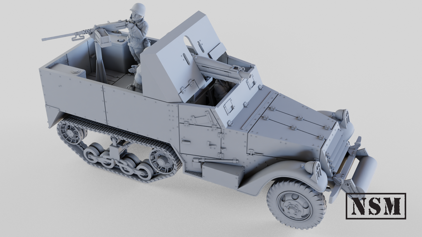 T30 75mm Howitzer Halftrack
