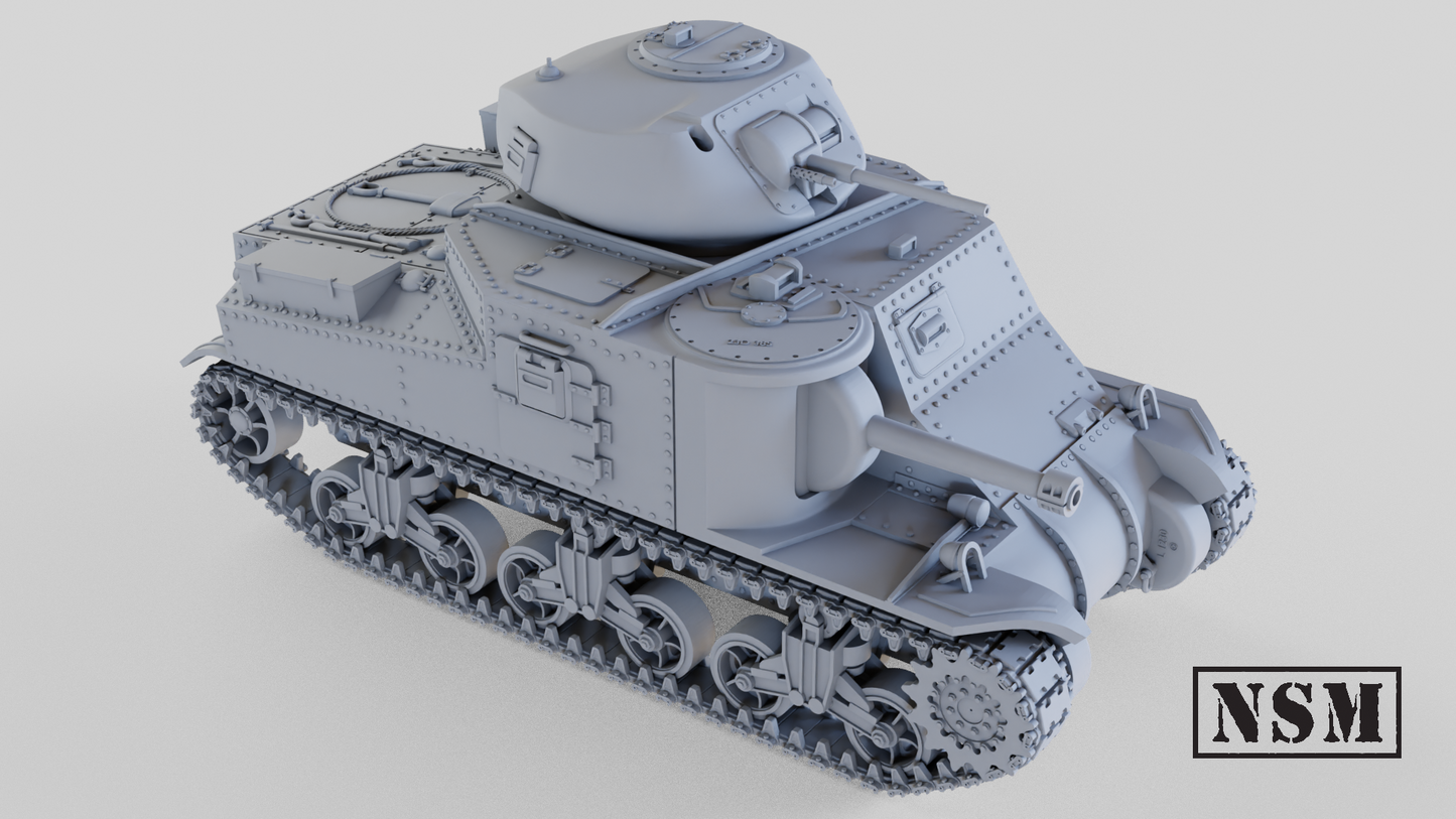 British M3 Grant and Lee - Includes Desert Option