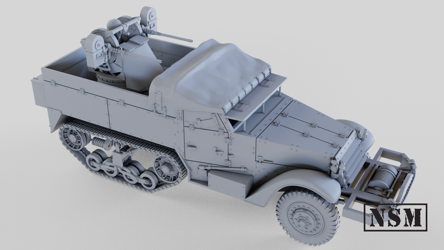 M13 Twin HMG Halftrack