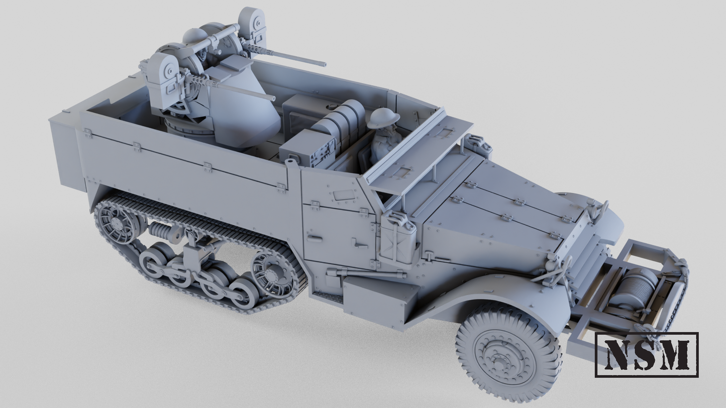 M14 Twin HMG Halftrack – British Army