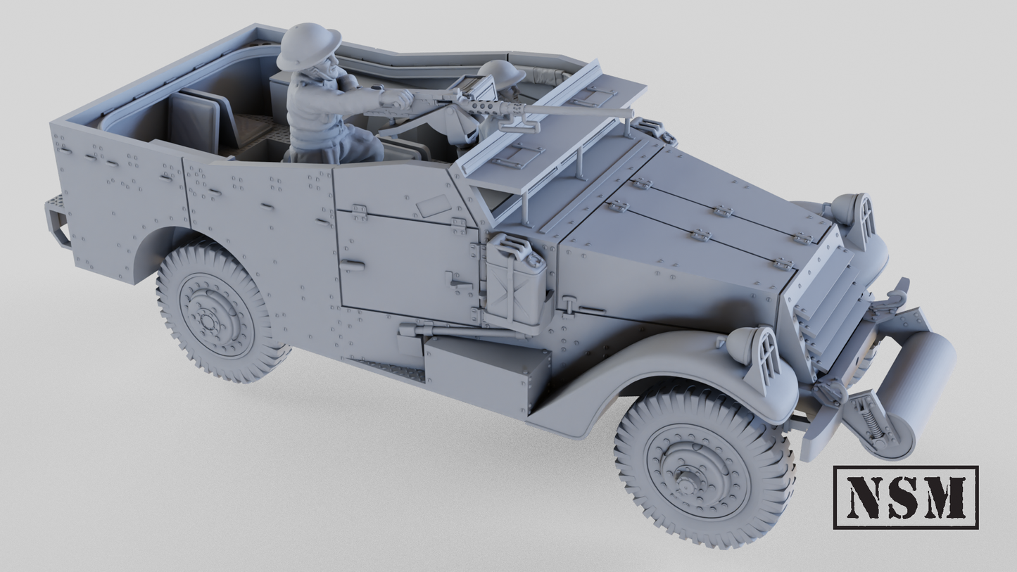 M3A1 Scout Car – British Army