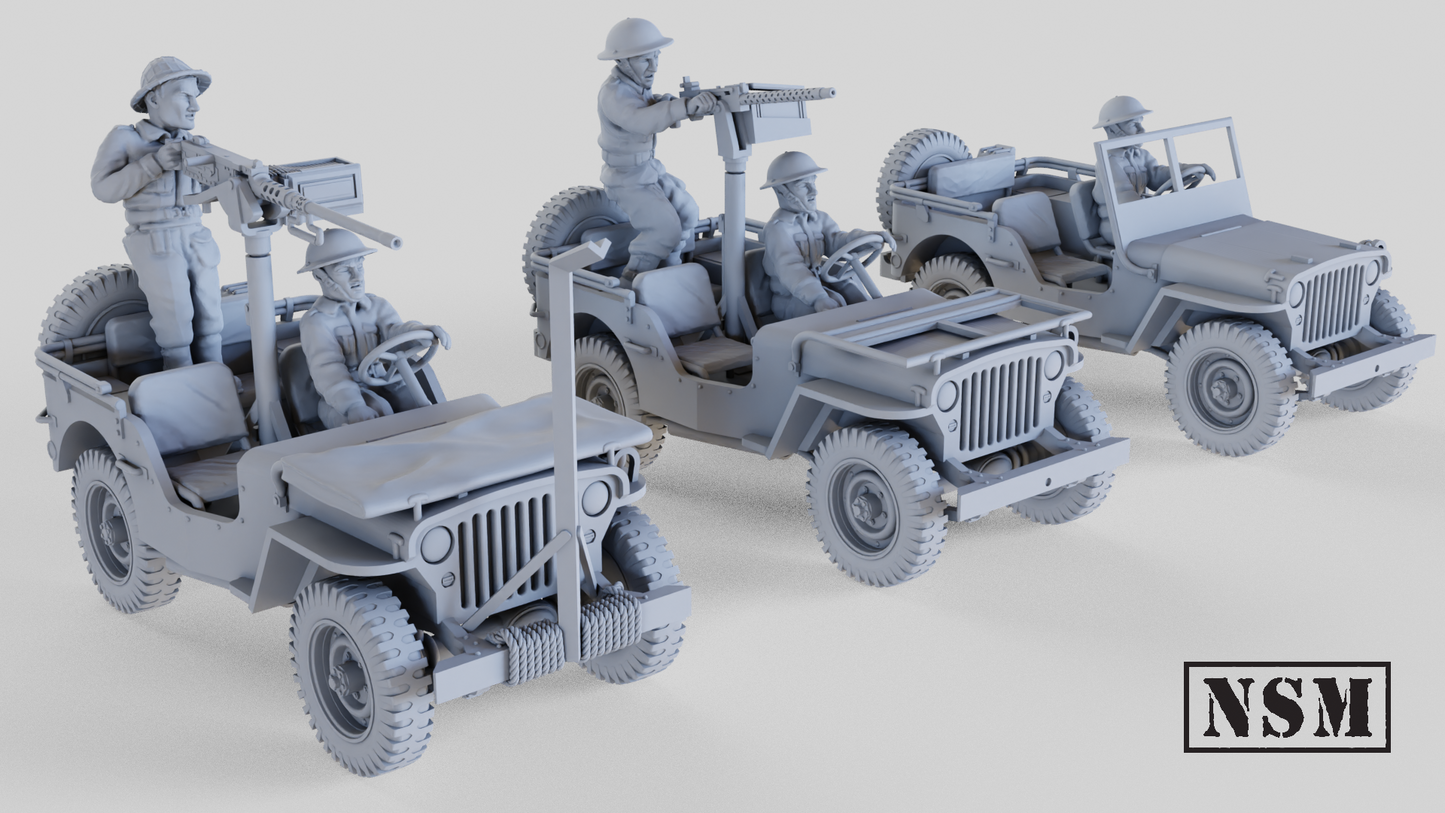 Willys Jeep - British Army