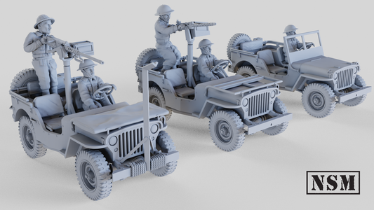 Willys Jeep - British Army