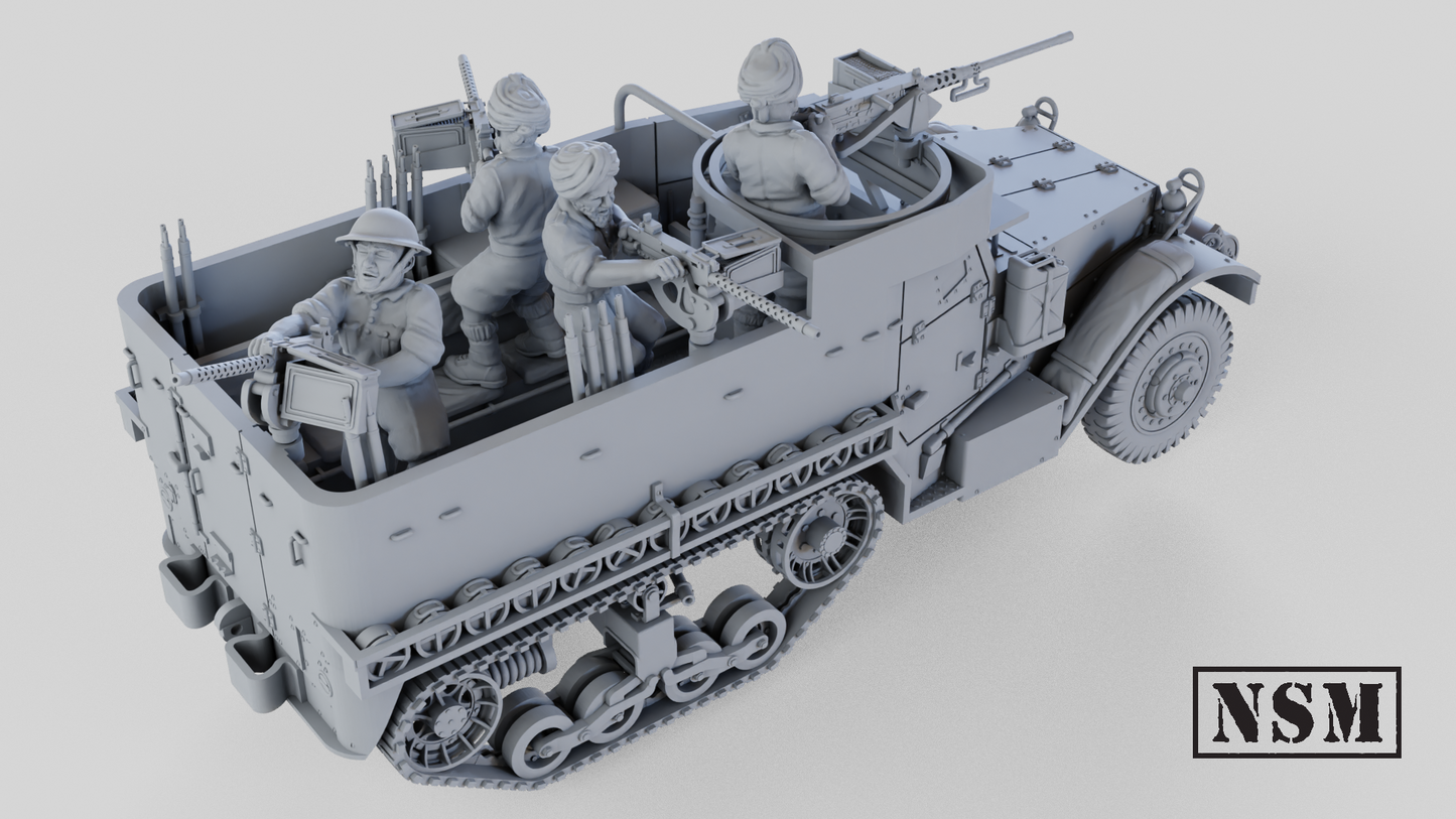 M5A1 Halftrack - British 8th Army with Optional Sikh Crew