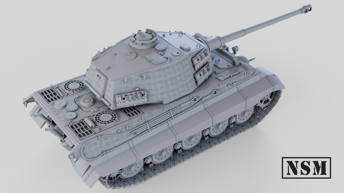 Tiger 2 - Zimmerit