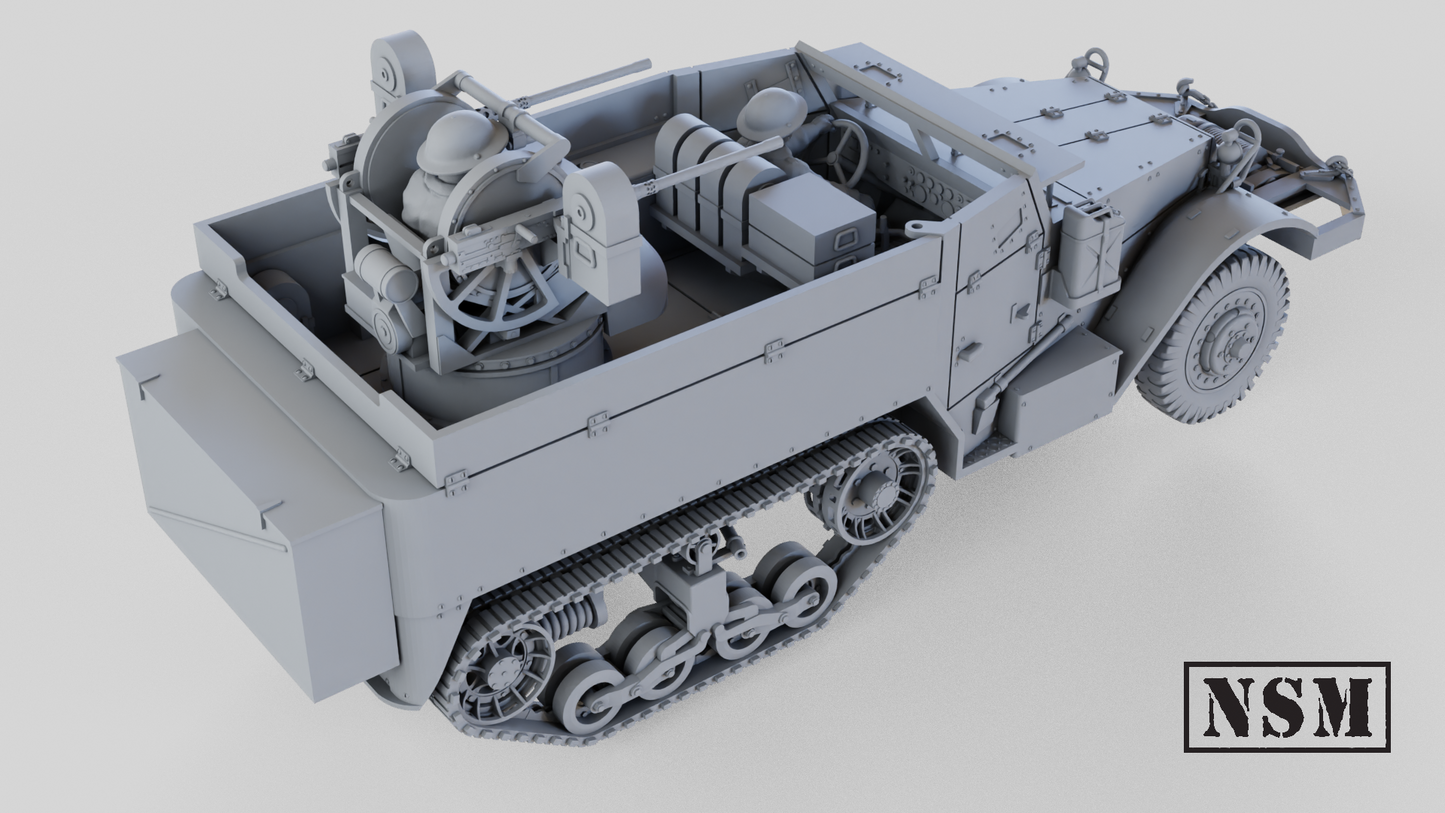 M14 Twin HMG Halftrack – British Army