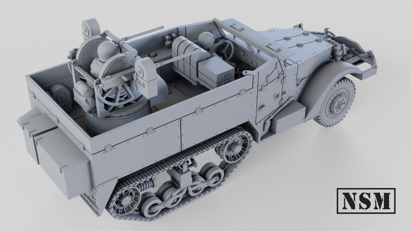 M13 Twin HMG Halftrack