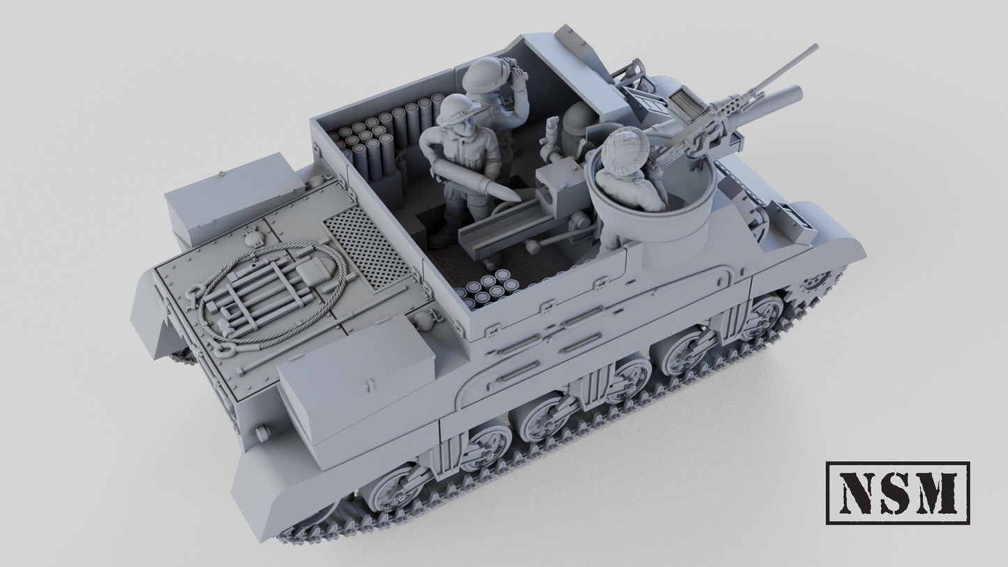 British Army M7 Priest - Late Production