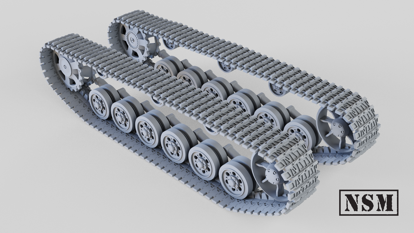 Ostketten Tracks for Panzer III and Stug III