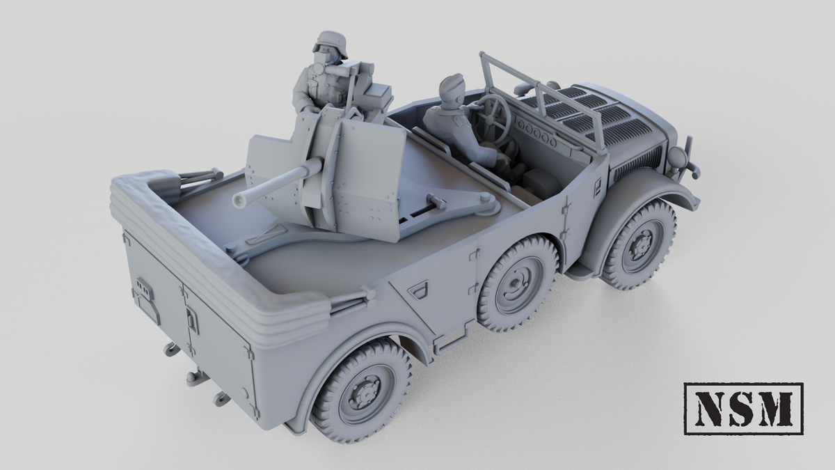 Horch Field Car with 2cm Flak 38