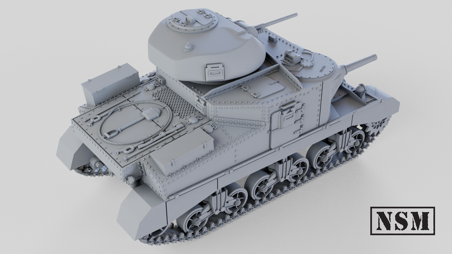 British M3 Grant and Lee - Includes Desert Option