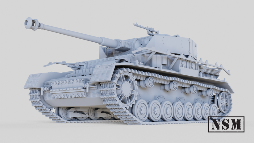 Panzer IV Ausf J with Zimmerit – Night Sky Miniatures