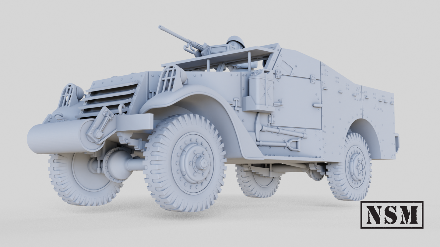 M3A1 Scout Car – Soviet Army – Night Sky Miniatures