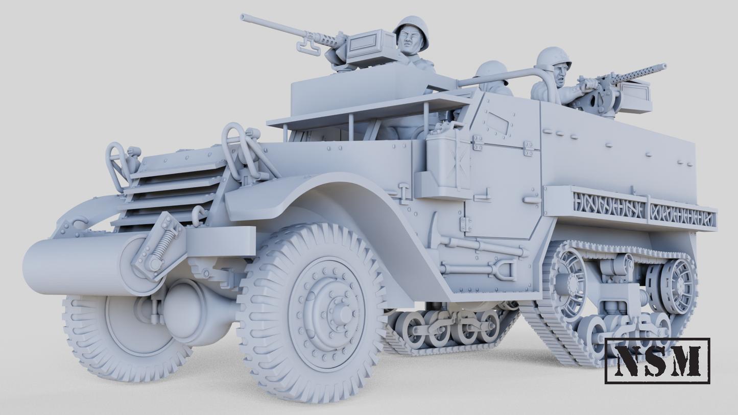 M9A1 Halftrack - Soviet Army