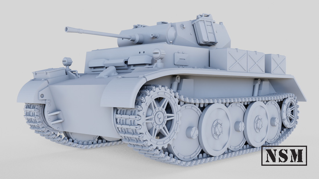 Panzer Ii Roues Panzer II Ausf L Luchs – Night Sky Miniatures