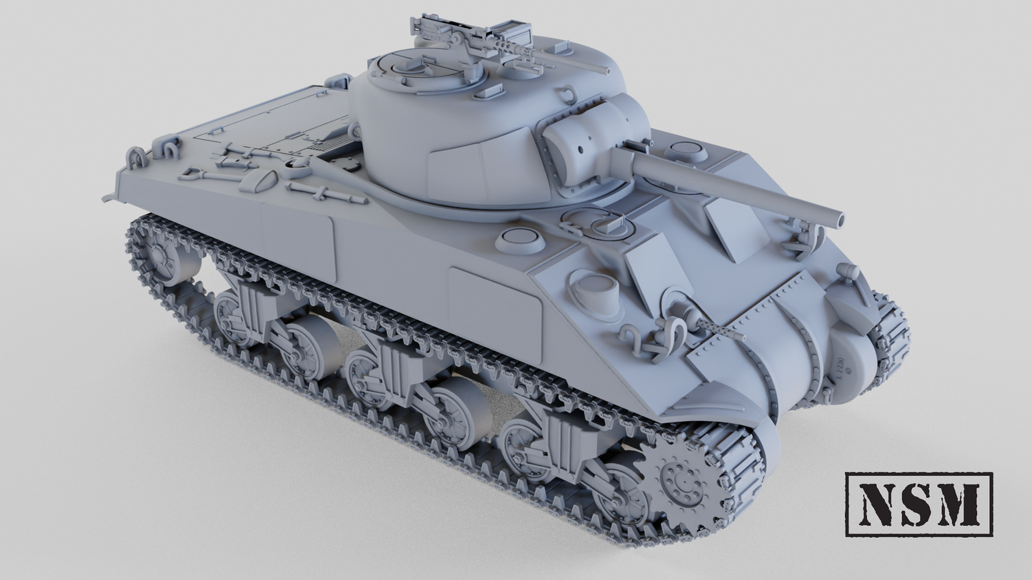M4A4 Sherman - Early, Mid and Late Production
