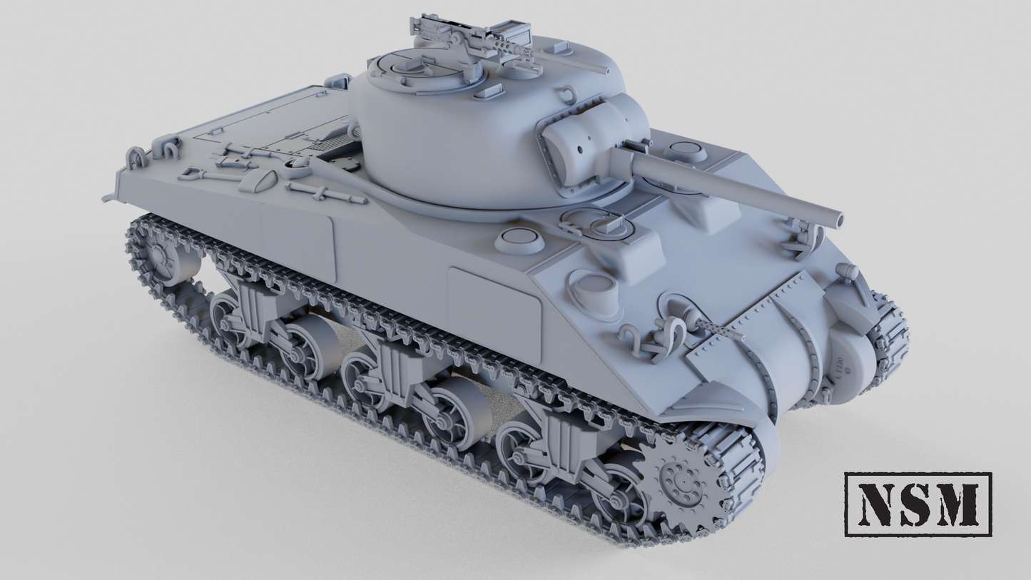 M4A4 Sherman - Early, Mid and Late Production