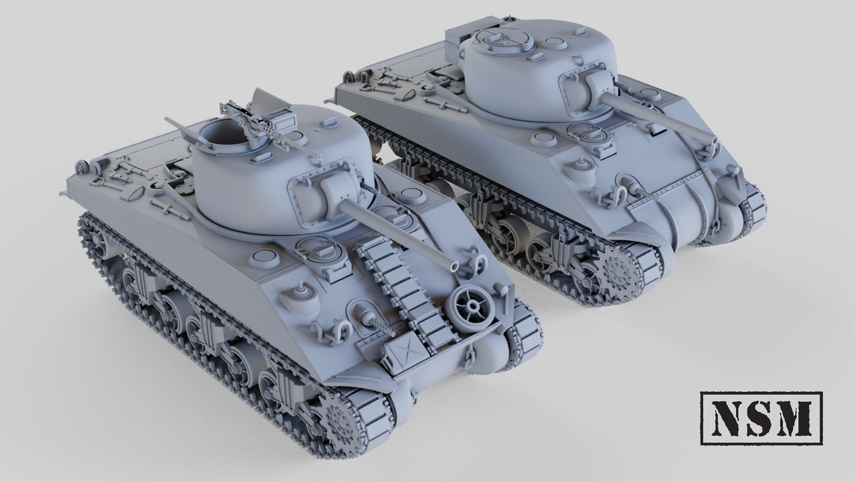 M4 Sherman Small Hatch Version - Early Production