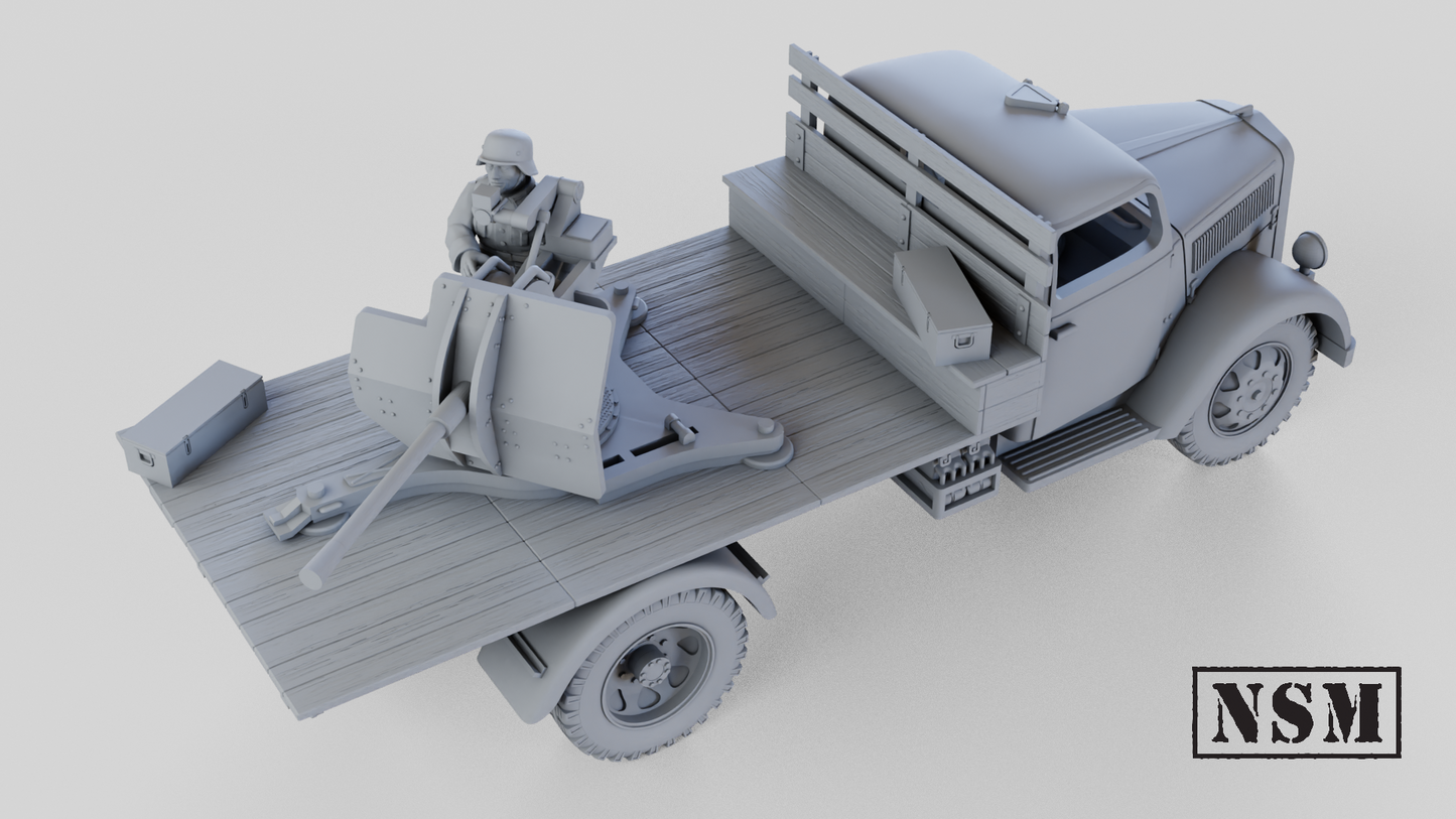 Opel Blitz with 2cm Flak 38