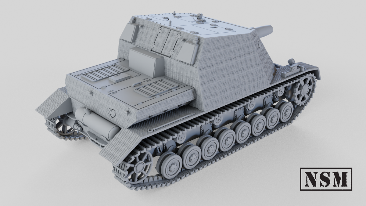Sturmpanzer IV Brummbar Early – Night Sky Miniatures